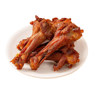 过年小腿开袋即食鸭翅根卤味夜宵鸭货熟食解馋休闲零食整箱香辣