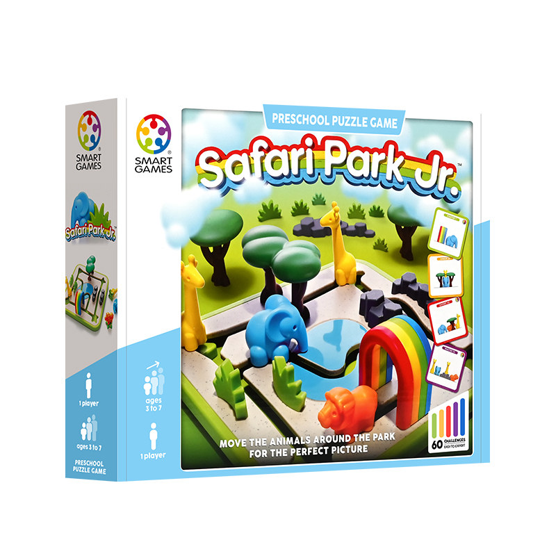 【弯弯推荐】SmartGames奇妙动物园 早教图形桌游3岁+生日礼物