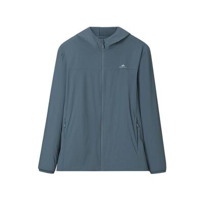 海澜之家时尚连帽弹力透气夹克男