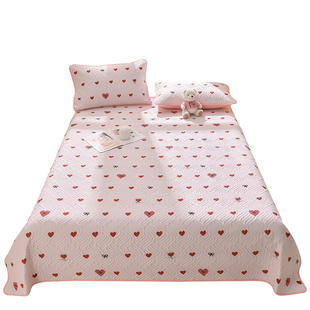 2026新款床盖四季通用榻榻米床盖夹棉床单加厚防滑纯棉床盖三件套