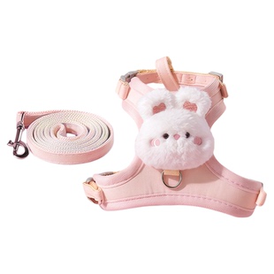 猫咪牵引绳防挣脱不勒脖外出专用溜小猫神器猫绳子猫胸背带猫项圈