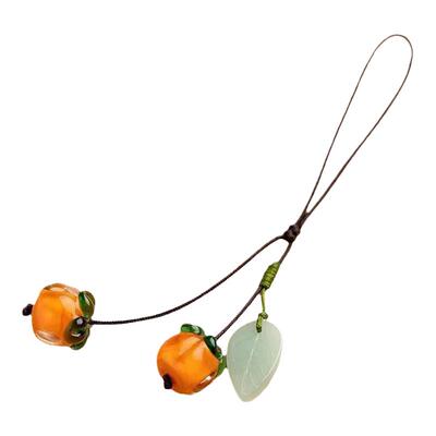 普陀山事事如意柿子挂件