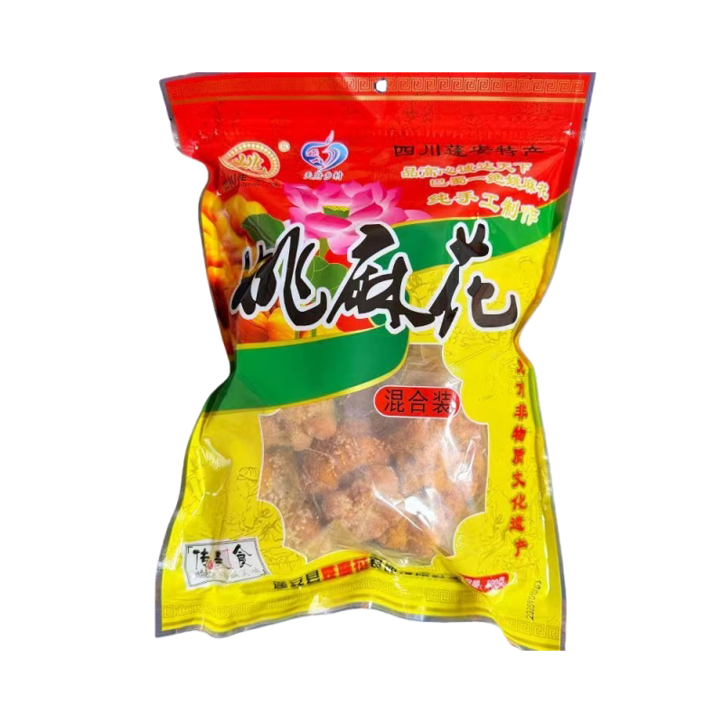 【礼盒装】蓬安姚麻花500g肉松非遗网红零食手工麻花馓子四川南充