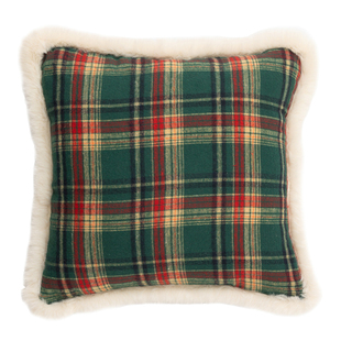 氛围感客厅美式抱枕套节日装饰靠枕沙发靠垫腰枕圣诞树异形抱枕