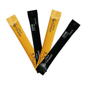 Tinwest町西田白砂糖 黄糖赤砂糖咖啡伴侣大容量5g*100条小包装