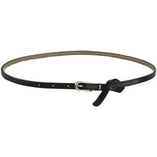 时尚打结裤牛仔腰带女装饰连衣裙子百搭真皮皮带简约韩国西装裤带