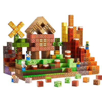 我的磁力世界积木方块强磁吸附