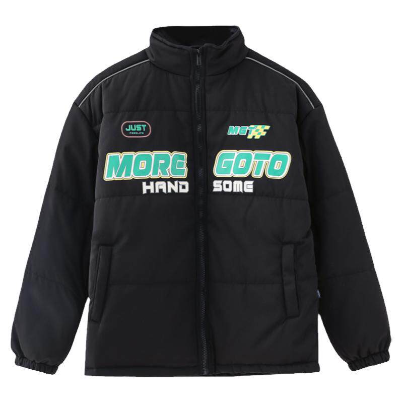 蘑菇兔胖男童棉服冬装宽松加肥