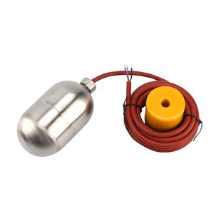 伊莱科EFQS-H不锈钢耐高温硅胶浮球开关液位控制器全自动水塔进水