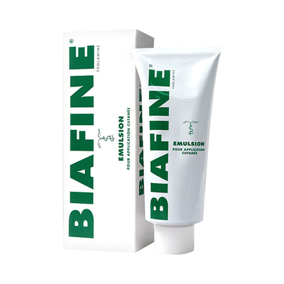 法国进口Biafine比亚芬放疗乳膏186g三乙醇胺烧伤烫伤皮肤防护剂