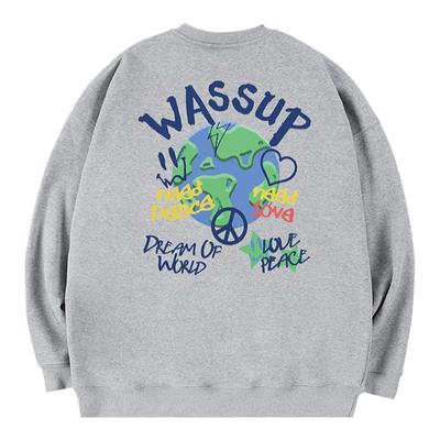重磅美式潮牌卫衣WASSUP