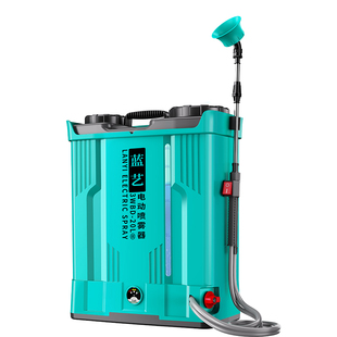 蓝艺鲜花新型搅拌洗瓶电动喷雾器农用高压锂电池背负式打药机喷壶