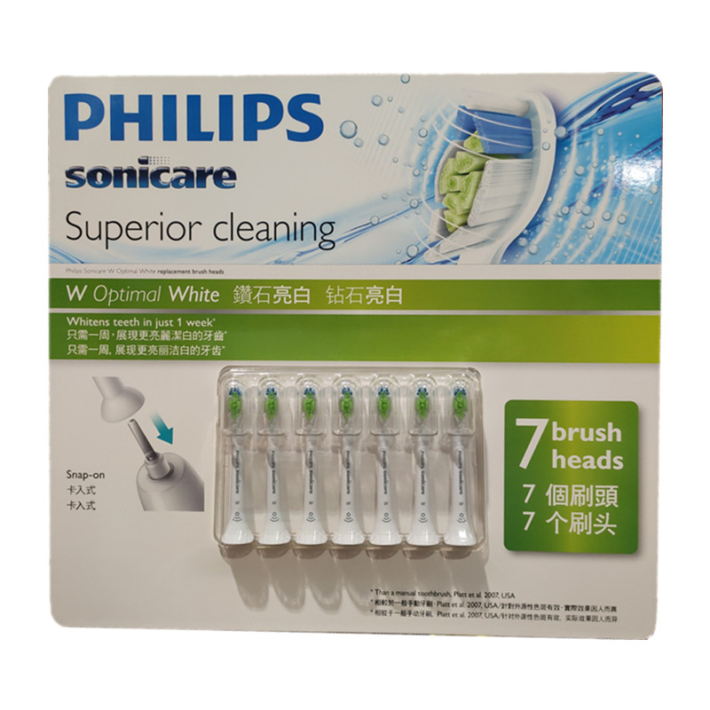 上海Costco开市客代购Philips飞利浦HX6067声波震动电动牙刷头7支