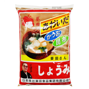 一休味噌日式调味汤料白味增黄豆酱昆布味噌汤1kg日式葵田白味增