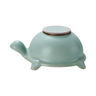 青澹墨雅汝窑茶漏茶滤景德镇陶瓷茶叶过滤网瓷器汝瓷茶具配件青瓷