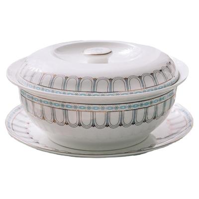 唐山正品骨瓷餐具轻奢碗碟套装