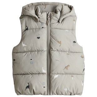 HM冬季童装儿童男童连帽棉背心1311417