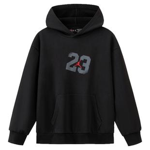 【加绒】Jordan童装儿童卫衣男童长袖2025冬季新款休闲运动上衣潮