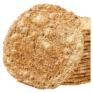 烧饼4斤山东淄博特产周村香酥烧饼袋装开袋即食休闲零食芝麻薄饼