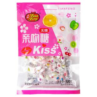 天凤亲吻薄荷糖强劲清新口气维C含片糖散装招待糖果网红迷你零食