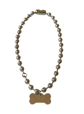 辣妹y2k狗骨头吊坠项链感钛钢