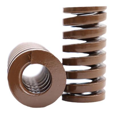 合金钢扁线矩形压缩减震高弹压簧