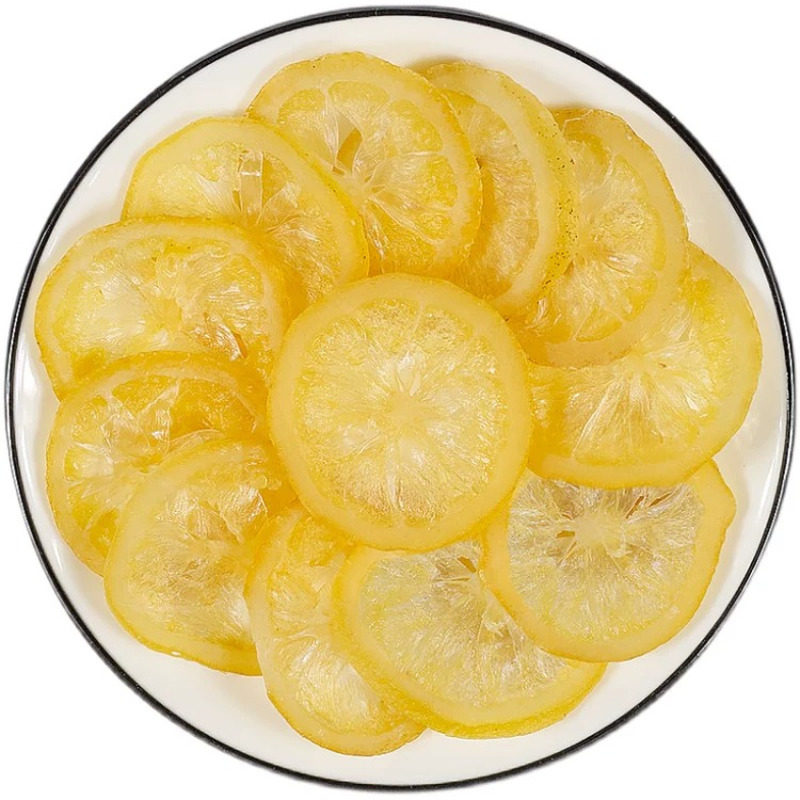 柠檬片干圈即食干吃新鲜水果干蜜饯果脯糖渍泡水喝批发商用小零食