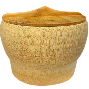 整竹根蒸饭桶超大楠竹筒蒸筒家用蒸笼商用竹头手工低糖竹甑子餐具