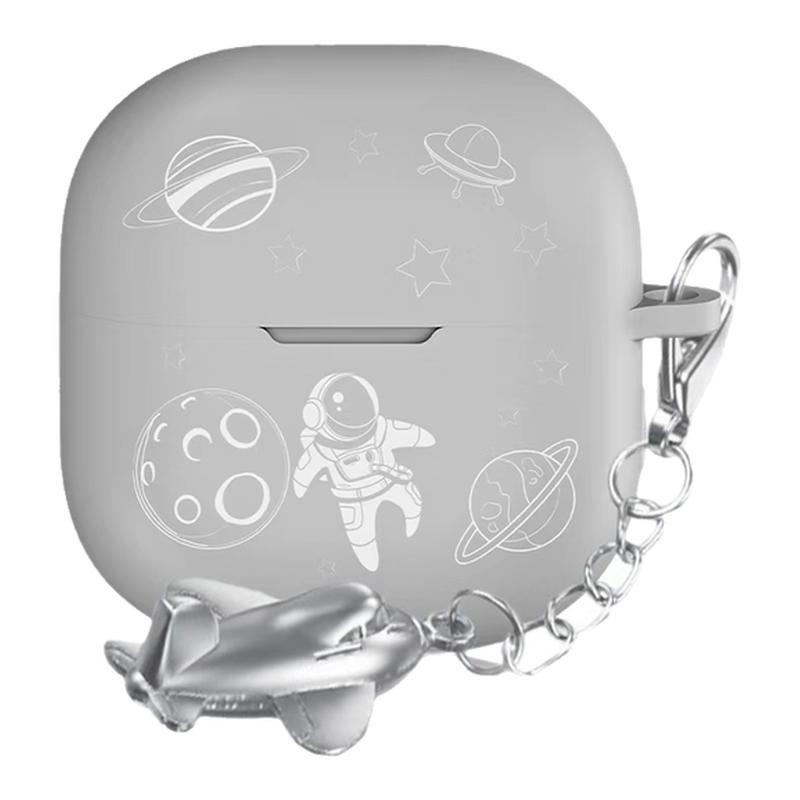 ESCASE适用于华为FreeClip2耳机保护套新款华为freeclip2耳夹耳机保护壳男女高级感宇航员硅胶防摔二代外壳