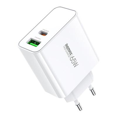 65W两个口A+C充电器手机快充插头