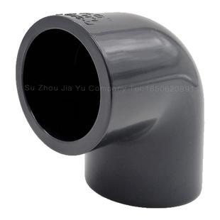 SLG立胜化工管国标直角弯头美标upvc90度弯头280接头给水管管件