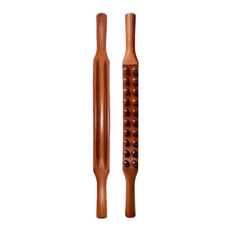 擀面杖按摩筋棒全身赶经络推背揉