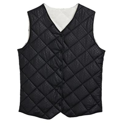 冬季加绒羽绒棉马甲内穿保暖背心