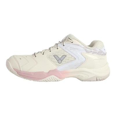 victor胜利正品女士专属羽毛球鞋威克多稳定宽楦女生粉鞋P9200TDF