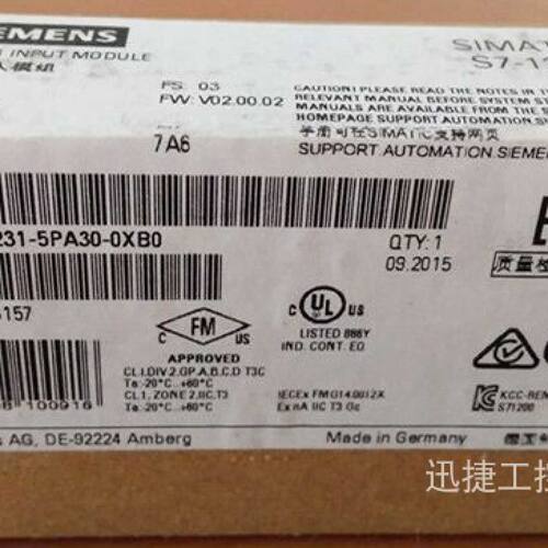 议价议价6ES7231-5PA30-0XB0西门子S7-1200模拟输入模块SB1231RTD