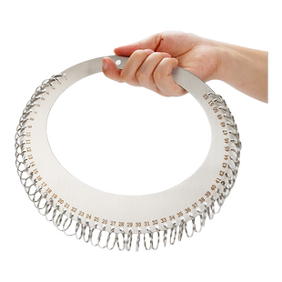 钥匙盘圆盘不锈钢带标记牌钥匙圈环收纳管理神器钥匙串扣挂架分类