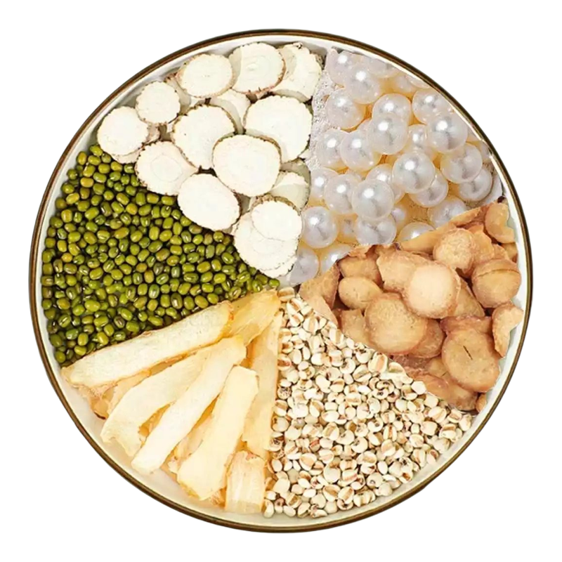炳济堂玉肌散珍珠粉白芷面膜粉涂抹式面膜官方旗舰店正品 珠面实拍商品图