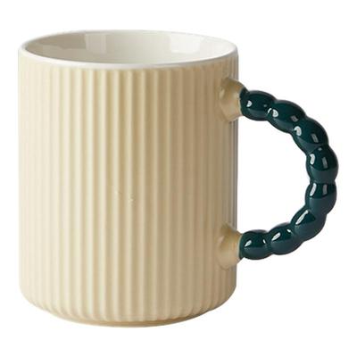 陶瓷浮雕马克杯家用咖啡杯