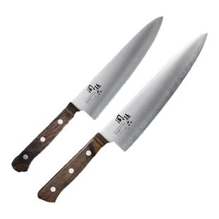 关孙六厨刀 KAI贝印日本原装进口厨师刀高碳不锈钢主厨刀菜刀