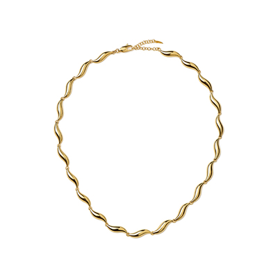 SavixMissoma水波纹链条项链