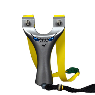 聚义弓社正品聚酯纤维高精度扁皮弹弓小恶魔大威力弹弓成年人专用