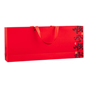 新款顺风顺水双拼石斛西洋参礼品盒红参片海参元贝鲍鱼四拼包装盒