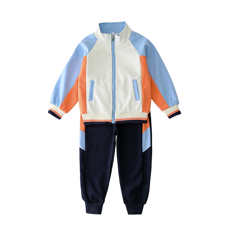小学生校服套装英伦风棒球服幼儿园园服春秋装运动三件套黄色班服