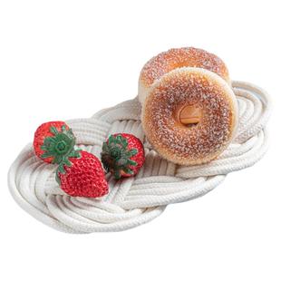 仿真面包甜甜圈蛋糕模型美食拍照道具摆件甜品台橱窗装饰场景布置