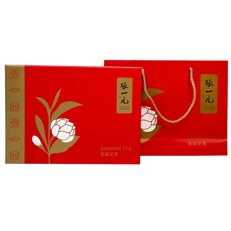 张一元茶叶茉莉花茶礼盒装