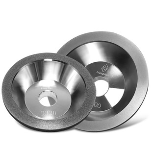 钻石碗型砂轮金刚石钨钢万用能磨刀机砂轮合金沙轮钨钢刀