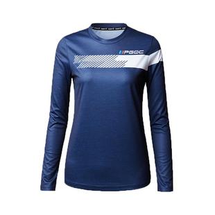 佩琪酷2025新款长袖羽毛球服女速干训练运动服套装男比赛队服上衣