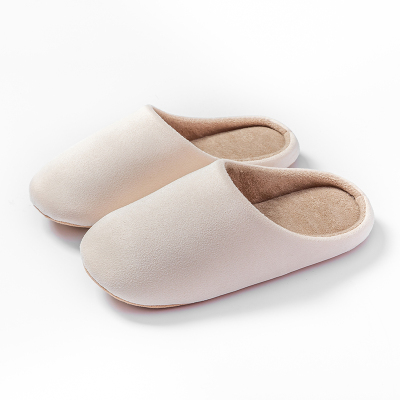 日式静音拖鞋室内家居家女保暖防滑防臭地板软底时尚棉拖鞋男冬季