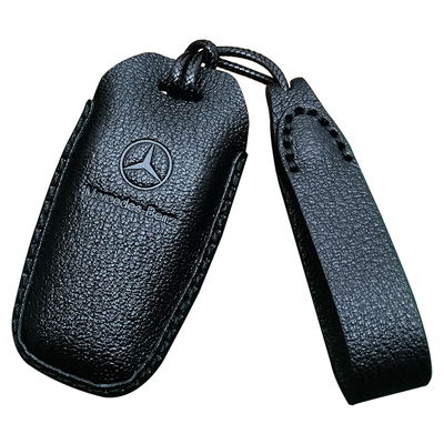 高档商务奔驰山羊皮汽车钥匙套