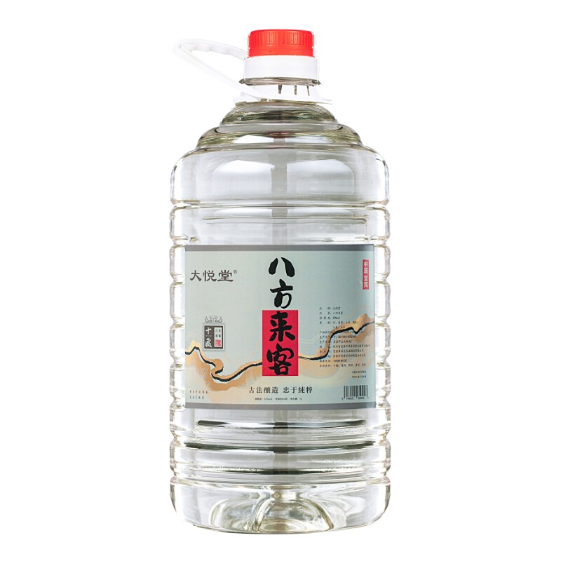 大悦堂5000ml五粮52度纯粮食白酒